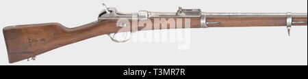 Dienstwaffen, Bayern, Werder Gewehr M 1869, Kaliber 11 mm, Nummer 28985, Additional-Rights - Clearance-Info - Not-Available Stockfoto