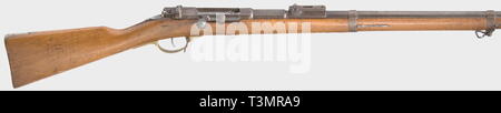 SERVICE WAFFEN, DEUTSCHES REICH, Infanterie Gewehr M 1871, Amberg, Kaliber 11 mm, Nummer 2425, Additional-Rights - Clearance-Info - Not-Available Stockfoto