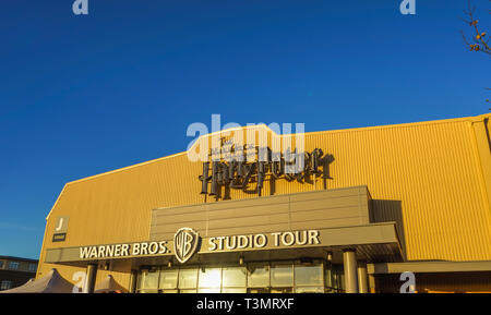Warner Bros. Studio Tour" die Herstellung von Harry Potter' Haupteingang Gebäude, London, UK Stockfoto