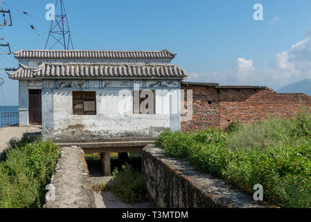 Wassermühle, Erhai See, Shuanglang, Yunnan, China Stockfoto