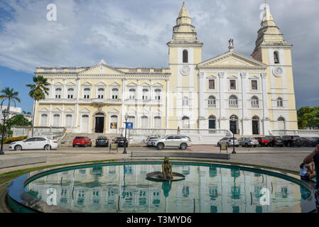 Die Kathedrale Victoria in Sao Luis do Maranhao auf Brasilien Stockfoto