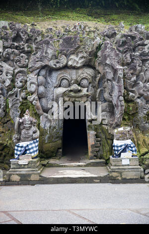 Alten balinesischen Tempel Goa Gajah (Elephant Cave) auf der Insel Bali in Indonesien Stockfoto