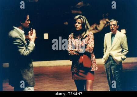 Schauspieler Hugh Grant, Tracey Ullman, und Woody Allen in dem Film Small Time Crooks, 2000 Stockfoto