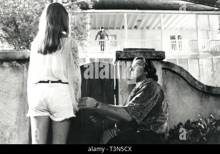 Französische Schauspieler Gerard Depardieu und Katherine Heigl im Film Mein Vater, der Held, 1994 Stockfoto