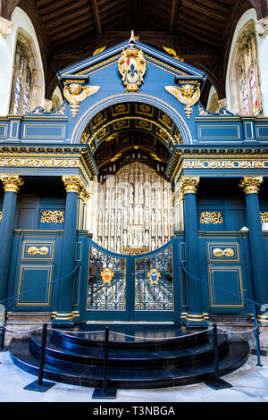 Kapelle am All Souls College, Oxford University, Oxford, Großbritannien Stockfoto