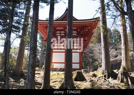 Chumon Gate bei Koyasan, Japan. Stockfoto