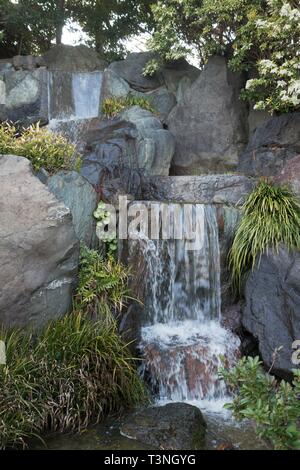 Der japanische Garten in Daisen Park in Sakai City, Osaka, Japan. Stockfoto