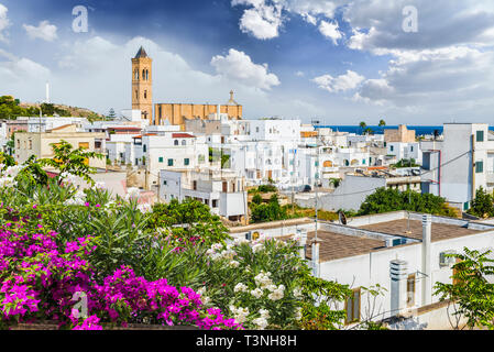 Santa Maria di Leuca, Stadt, Salento, Apulien. Italien. Stockfoto