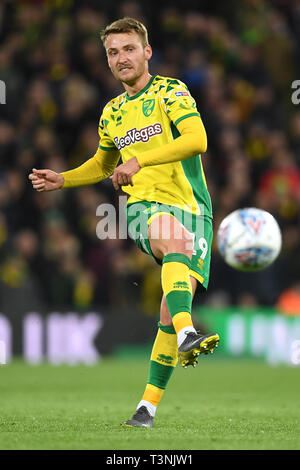 Norwich City Tom Trybull während der Sky Bet Championship Match an der Carrow Road, Norwich. Stockfoto