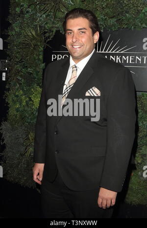 James Argent auf dem roten Teppich an James Ingham 'Jog-On zum 7. jährlichen party Krebs" Kapital für Cancer Research UK, Stolz Damm Stockfoto