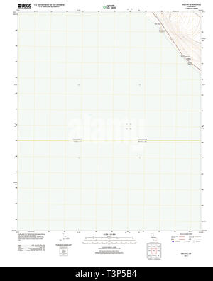 USGS TOPO Karte Kalifornien CA Salton 20120516 TM Wiederherstellung Stockfoto