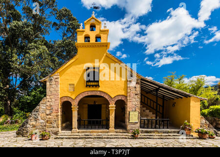 Paipa, Kolumbien - 14. Februar 2017: Hacienda Del Salitre Hotel von Paipa Boyaca in Kolumbien Südamerika Stockfoto