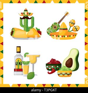 Mexiko Cinco de Mayo Stock Vektor