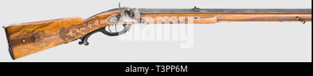 Die langen Arme, Musketen und caplock, Gewehr, Additional-Rights - Clearance-Info - Not-Available Stockfoto
