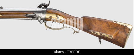 Die langen Arme, Musketen und caplock, Gewehr, Additional-Rights - Clearance-Info - Not-Available Stockfoto