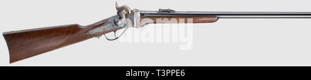 Die langen Arme, Musketen und caplock, Gewehr, Additional-Rights - Clearance-Info - Not-Available Stockfoto