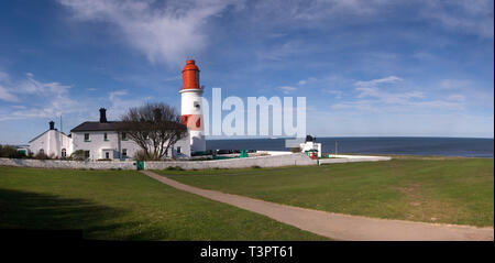 Souter Lighthouse Stockfoto