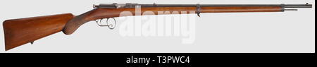 Die langen Arme, Belgische small-bore Rifle ML, ca. 1890, Kaliber 22 lr, Nummer 104, Additional-Rights - Clearance-Info - Not-Available Stockfoto