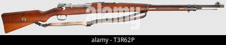 SERVICE WAFFEN, BRASILIEN, Gewehr Modell 1908, Kaliber 7x57, Nummer 7646 b, Additional-Rights - Clearance-Info - Not-Available Stockfoto