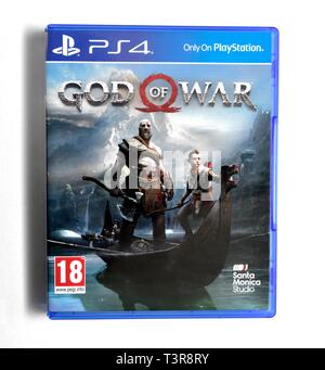 PS4 video game God of War Stockfoto