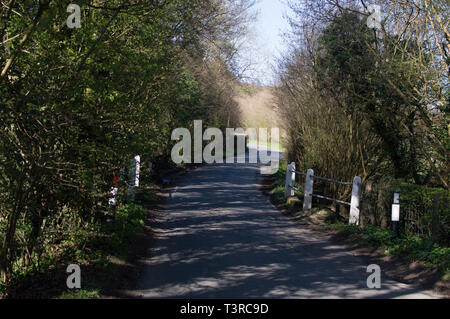 Sussex Frühjahr Spaziergang Uckfield und lokale Bereiche Stockfoto