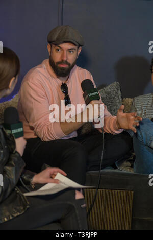 2019 SXSW Film Festival - Rosa Wand - Interview mit: Tom Cullen Wo: Austin, Texas, United States Wenn: 10 Mar 2019 Credit: Lu Chau/WENN.com Stockfoto