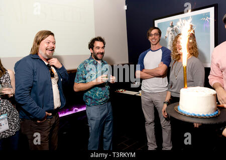 2019 SXSW Film Festival - Rosa Wand- & Saint Frances - Premiere Party mit: Jay Duplass Wo: Austin, Texas, United States Wenn: 10 Mar 2019 Credit: Lu Chau/WENN.com Stockfoto
