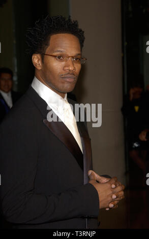 LOS ANGELES, Ca. Dezember 06, 2002: Schauspieler Jamie Foxx auf dem 17. jährlichen American Cinematheque Awards Gala in Beverly Hills. © Paul Smith/Featureflash Stockfoto