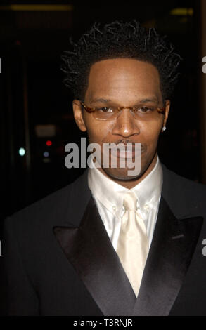 LOS ANGELES, Ca. Dezember 06, 2002: Schauspieler Jamie Foxx auf dem 17. jährlichen American Cinematheque Awards Gala in Beverly Hills. © Paul Smith/Featureflash Stockfoto