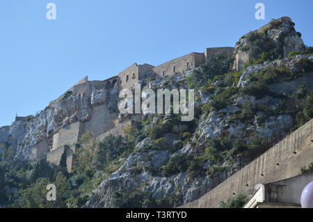 Anzeigen von Complesso di Santa Maria della Croce, Scicli, Ragusa, Sizilien, Italien, Europa, World Heritage Site Stockfoto