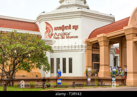 Angkor National Museum, Siem Reap, Kambodscha Stockfoto