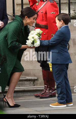 Der Herzog von Sussex und die Herzogin von Sussex an einem Commonwealth Tag Veranstaltung in Kanada Haus mit: Herzogin von Sussex, Meghan Markle Wo: London, Großbritannien Wann: 11 Mar 2019 Credit: Lia Toby/WENN.com Stockfoto