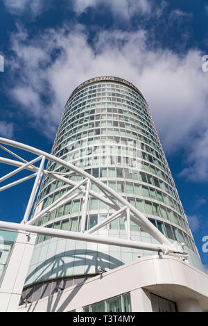 Die markante Rotunde kugelförmige Gebäude neben Birmingham Bullring Shopping Center Stockfoto