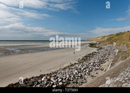 Bologne-sur-Mer, beliebten französischen Stadt am Meer in der Normandie Stockfoto