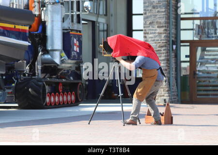 RNLI Lifeboat station Llandudno, Wales Stockfoto