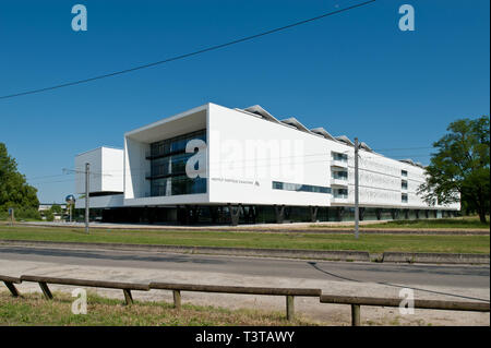 Bau des Institut d'optique Gebäude wurde von der Region Aquitaine eingeleitet. Neben der Lehre und Forschung Räume, das Gebäude Haus Stockfoto