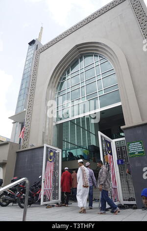 Moschee Eingang in Kuala Lumpur, Malaysia Stockfoto