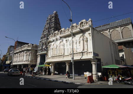 Sri Maha Mariamman Tempel, Kuala Lumpur, Malaysia Stockfoto