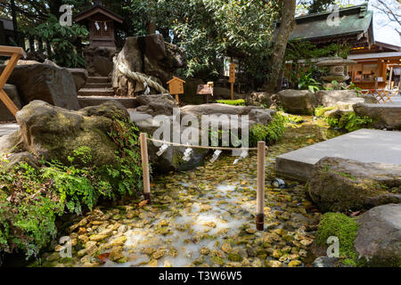 Hikawa Schrein, Kawagoe City, Präfektur Saitama, Japan Stockfoto