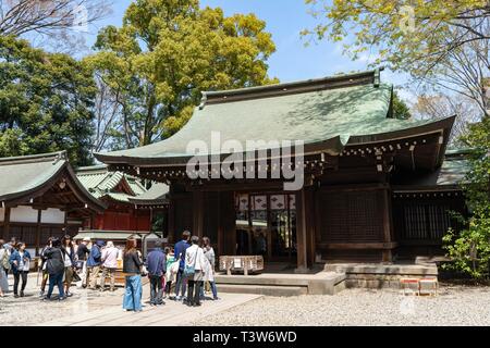 Hikawa Schrein, Kawagoe City, Präfektur Saitama, Japan Stockfoto