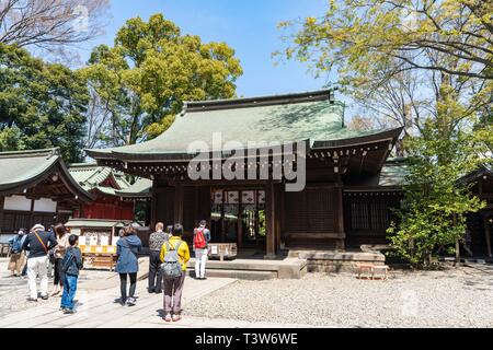 Hikawa Schrein, Kawagoe City, Präfektur Saitama, Japan Stockfoto