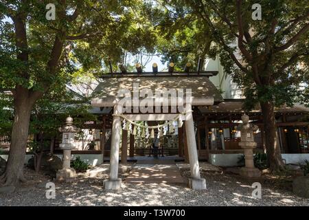 Hikawa Schrein, Kawagoe City, Präfektur Saitama, Japan Stockfoto