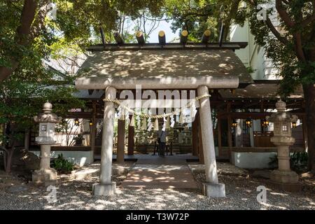 Hikawa Schrein, Kawagoe City, Präfektur Saitama, Japan Stockfoto