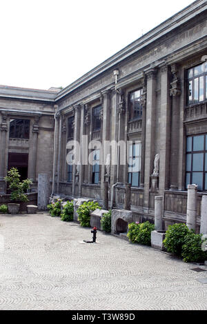 Archäologisches Museum Istanbul Gebäude Eingang in Istanbul, Türkei Stockfoto