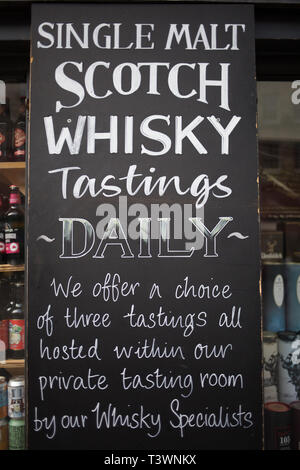 Edinburgh, Schottland, am 11. April 2019. Stockfoto