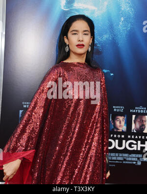 Los Angeles, USA. 11 Apr, 2019. Massiel Taveras Besuchen die Premiere von Twentieth Century Fox's "Durchbruch" bei Westwood Regency Theater am 11. April 2019 in Los Angeles, Kalifornien. Credit: Tsuni/USA/Alamy leben Nachrichten Stockfoto