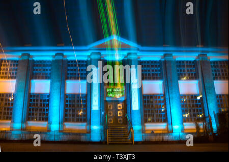 Die Keksfabrik Galerie, Ouseburn, Newcastle-upon-Tyne Stockfoto