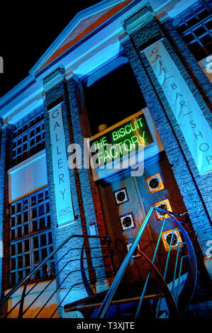 Die Keksfabrik Galerie, Ouseburn, Newcastle-upon-Tyne Stockfoto