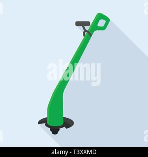 Elektrische Trimmer Symbol, flacher Stil Stock Vektor