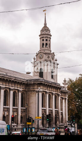 Kirche St. Alfege in Greenwich, London Stockfoto